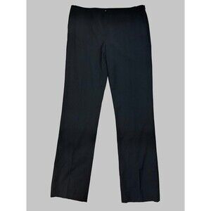 Red Valentino Black Wool-Blend Trousers Size 44 Approx US 10/12